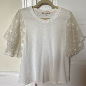 White Anthropologie Blouse
